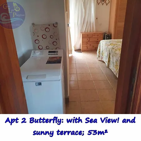 Casa Playitas -clp- Sea View - In 1 Minute Ocean 아파트 Las Playas