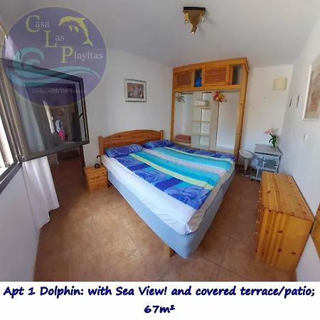 Casa Playitas -clp- Sea View - In 1 Minute Ocean 아파트